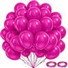 Trimming Shop 25.4cm Palloncini IN Lattice con Nastro Elio Festa Decorazione 100 Confezione