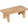 Panchetto Quadrato in Legno Deessogn Minimnelista Panchetto in Legno a 4 Gambe