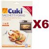 Cuki 48 SACCHETTI CUKI FORNO COTTURA DIETETICA PER FORNO TRADIZIONALE E MICROONDE