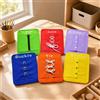 6 Pezzi Scheda Didattica con Zip e Bottoni Colorato Busy Board Tattile
