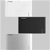 Teco PLACCA DI COPERTURA C01 TECO - Nera soft touch