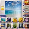 Set 2 Pannelli Stampa Fotografica Digitale Tende 3D Oscuranti Paesaggio Marino