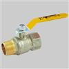 Tiemme VALVOLA SFERA GAS M/F LEVA ACCIAIO - 1/2 MOP5