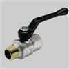 Tiemme "VALVOLE A SFERA PASSAGGIO TOTALE M-F LEVA ALLUMINIO MOD. TORNADO - 1"" 1/2 DN