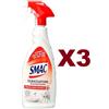 SMAC 3 PZ SMAC SGRASSATORE DISINFETTANTE SPRAY 650ML