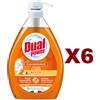 DUAL POWER 6 PZ DUAL POWER PIATTI GEL CONCENTRATO ACETO 1000ML SUPER SGRASSANTE ANTI ODORE