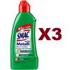 Smac 3 PZ SMAC BRILLA METALLI PULISCE E PROTEGGE OTTONE BRONZO RAME E CROMATURE 250ml