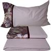 Fazzini Completo lenzuola matrimoniale set letto in flanella Fazzini Protea