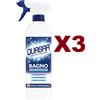 QUASAR 3 PZ QUASAR BAGNO ANTICALCARE IGIENIZZANTE SPRAY 580ML EFFICACIA PROFESSIONALE