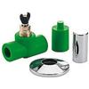 GIACOMINI H173A Rubinetto di arresto a vitone con rosone H173AX023 20 GIACOMINI
