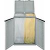 ARMADIETTO IMMONDIZIA ECO CAB 2 TERRY GRIGIO ANTE 2 CM 68X39 H.CM 88