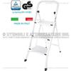 R&G SGABELLI COLOMBO ACCIAIO GRADINI