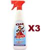 OLè 3PZ OLE' RESSENZA AZZURRA PROFUMA DEODORA IGIENIZZA DETERGE SPOLVERA SPRAY 750ML