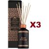 TESORI D'ORIENTE 3 TESORI D'ORIENTE DIFFUSORE AROMATICO CON BASTONCINI HAMMAM 200ML