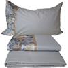 Fazzini Completo lenzuola matrimoniale set letto in flanella Fazzini Protea