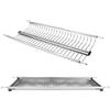 DACAN PROTECTION SCOLAPIATTI in acciaio inox 18/10 con vaschetta portabicchieri 96 cm pensile 100