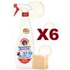 CHANTECLAIR 6 PZ CHANTECLAIR SGRASSATORE UNIVERSALE PROFUMO DI MARSIGLIA SPRAY 600ML