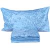Zucchi Completo lenzuola inverno in Flanella di Cotone letto con angoli ZUCCHI Linette