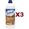 QUASAR 3 PZ QUASAR PAVIMENTI PARQUET E DELICATI ZERO ALONI CON CERA D'API 1LT