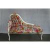 DIVANETTO DORMOUSE IN BIANCO CON DECORI A MANO PANCHETTA INGRESSO