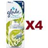 Glade 4 PZ GLADE SENSE & SPRAY RICARICA DIFFUSORE MUGHETTO DEODORANTE AMBIENTE 18ML