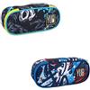 Bustina Seven Round Plus YUB Streetdoodles Scuola Astuccio Ragazzo Nuovo