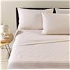 Caleffi Completo lenzuola matrimoniale in cotone o Percalle Caleffi 2 piazze posti letto