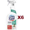 LYSOFORM 6PZ LYSOFORM DISINFETTA E PULISCE TUTTO IN1 FRAGRANZA BIODEGRADABILE SPRAY 750ML