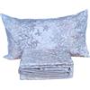 Zucchi Completo lenzuola inverno in Flanella di Cotone letto con angoli ZUCCHI Linette
