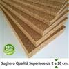 FUTURAZeta Pannelli Sughero Biondo Naturale (Spessore 3cm) Pannelli Isolanti