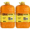 Qlima Combustibile liquido stufe, 2 taniche Qlima Sense da 20 lt, qualità e risparmio