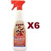 OLè 6 OLE' RESSENZA BORDEAUX PROFUMA DEODORA IGIENIZZA DETERGE SPOLVERA SPRAY 750ML