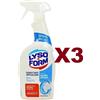 LYSOFORM 3 PZ LYSOFORM DISINFETTANTE ANTICALCARE AZIONE BAGNO SPRAY 700ML