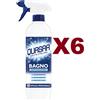 QUASAR 6 PZ QUASAR BAGNO ANTICALCARE IGIENIZZANTE SPRAY 580ML EFFICACIA PROFESSIONALE