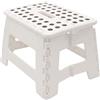 ZOLLNER Sgabello pieghevole - altezza 22 cm - sedia pieghevole - scaletta - per