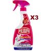 PULIRAPID 3 PZ PULIRAPID SPRAY ANTICALCARE ACETO SUPER POTENTE IGIENIZZANTE 500ML