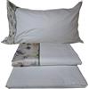 Fazzini Completo lenzuola matrimoniale set letto in flanella Fazzini Orticola