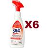 SMAC 6 PZ SMAC SGRASSATORE DISINFETTANTE SPRAY 650ML