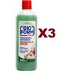 BIOFORM 3 BIOFORM PLUS DETERGENTE PAVIMENTI IGIENIZZANTE +ALCOOL ESSENZA EUCALIPTO 1,5LT