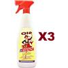 OLè 3 PZ OLE' RESSENZA GIALLA PROFUMA DEODORA IGIENIZZA DETERGE SPOLVERA SPRAY 750ML
