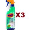 KH-7 3PZ KH-7 BAGNO PULIZIA PROFESSIONALE SPRAY 750ML AROMA PULIZIA IGIENE LUCENTEZZA