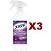 QUASAR 3 PZ QUASAR PROFUMATORE MULTIUSO PASSION PROFUMA DETERGE SPOLVERA SPRAY 500ML