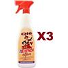 OLè 3 PZ OLE' RESSENZA AMBRA PROFUMA DEODORA IGIENIZZA DETERGE SPOLVERA SPRAY 750ML