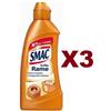 SMAC 3 PZ SMAC BRILLA RAME PULISCE E PROTEGGE E FA BRILLARE OGGETTI IN RAME 250ML