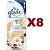 Glade 8 GLADE SENSE & SPRAY RICARICA VANIGLIA & MAGNOLIA DEODORANTE PER AMBIENTE 18ML