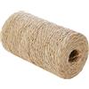 Chapuis fju1 Spago Esercito Agricola iuta/Cablato acciaio, Beige, 250 g/190 m/Ø 1 mm