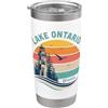 LAKE ONTARIO PRIDE by Scarebaby Design LAGO ONTARIO PER SEMPRE Bicchiere termico in acciaio inox doppia parete