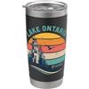 LAKE ONTARIO PRIDE by Scarebaby Design LAGO ONTARIO PER SEMPRE Bicchiere termico in acciaio inox doppia parete