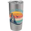 LAKE ONTARIO PRIDE by Scarebaby Design LAGO ONTARIO PER SEMPRE Bicchiere termico in acciaio inox doppia parete