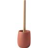 Spirella - Scopino per WC Sven in poliresina 10 x 35 cm, garantisce Una Pulizia Efficace, Design Moderno e Finitura Elegante, Facile da Pulire, Robusto e affidabile, Rosa Antico